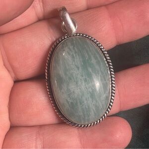 Amazonite pendant
